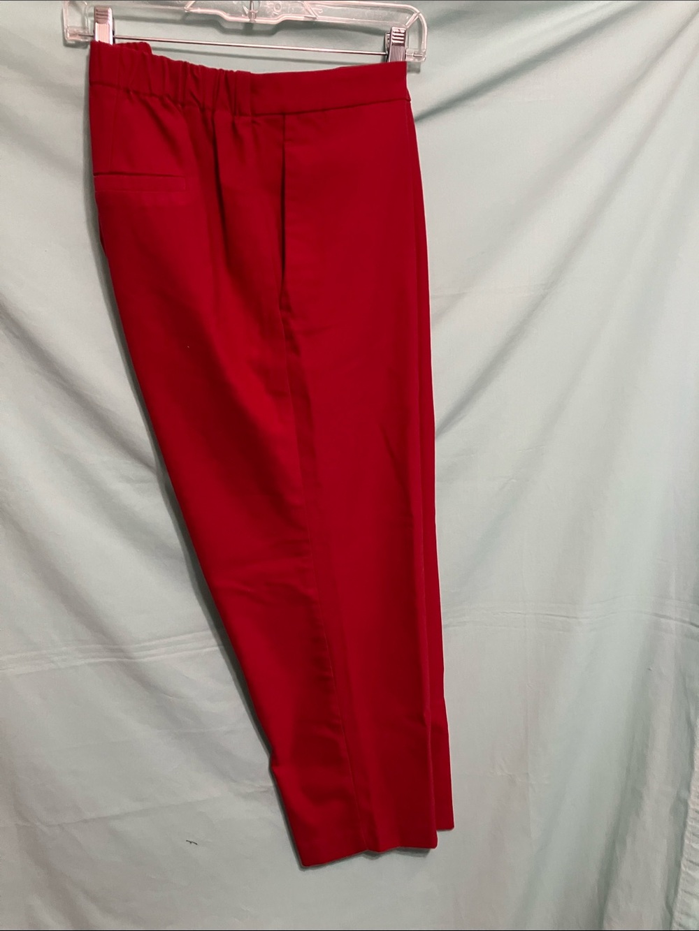 Red Women's Tailored Trousers